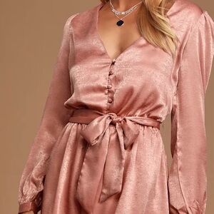 Lulu’s Satin Romper